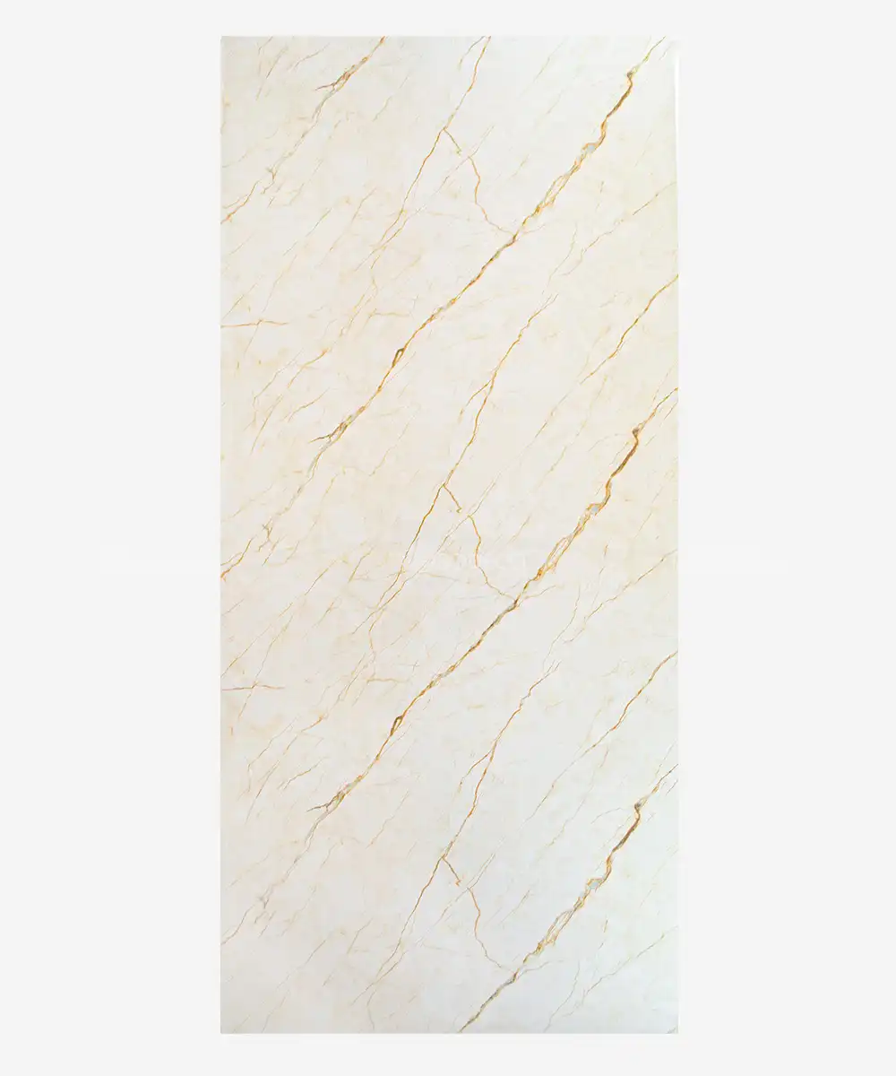 PVC Mermer Duvar Paneli - 120x260cm - Bej Balzano